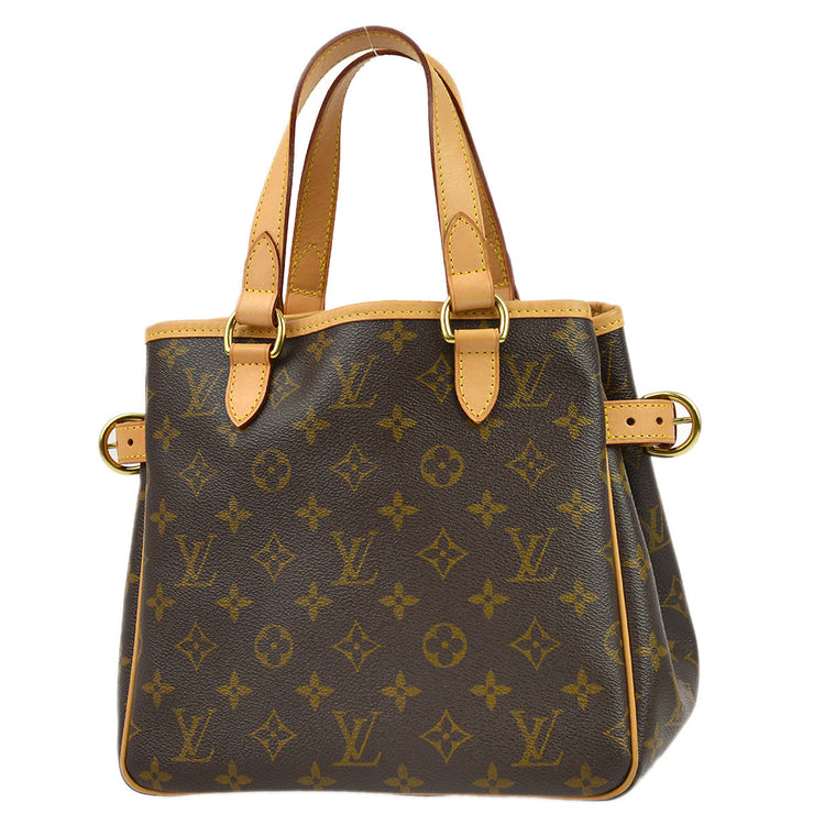 Louis Vuitton 2008 Monogram Batignolles Tote Handbag M51156