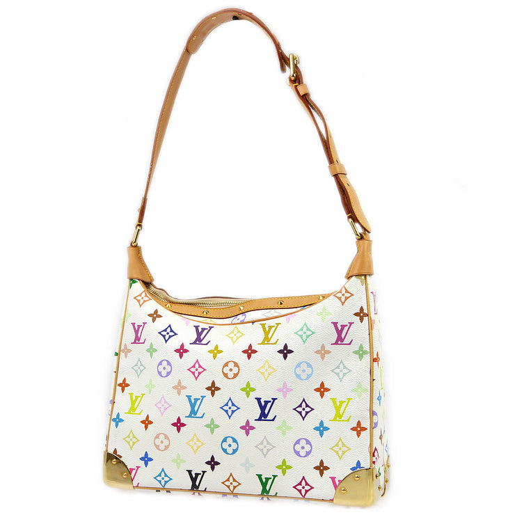 Louis Vuitton 2004 Monogram Multicolor Boulogne Shoulder Bag M92660