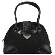 Christian Dior 2007 Black Wool Handbag