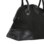 Christian Dior 2007 Black Wool Handbag