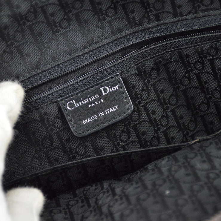 Christian Dior 2007 Black Wool Handbag