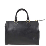 Louis Vuitton 1994 Black Epi Speedy 25 Handbag M43012