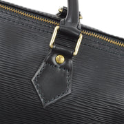 Louis Vuitton 1994 Black Epi Speedy 25 Handbag M43012