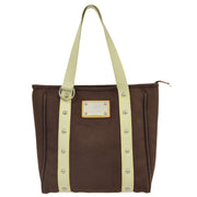 Louis Vuitton 2005 Brown Antigua Cabas MM Tote Bag M80663