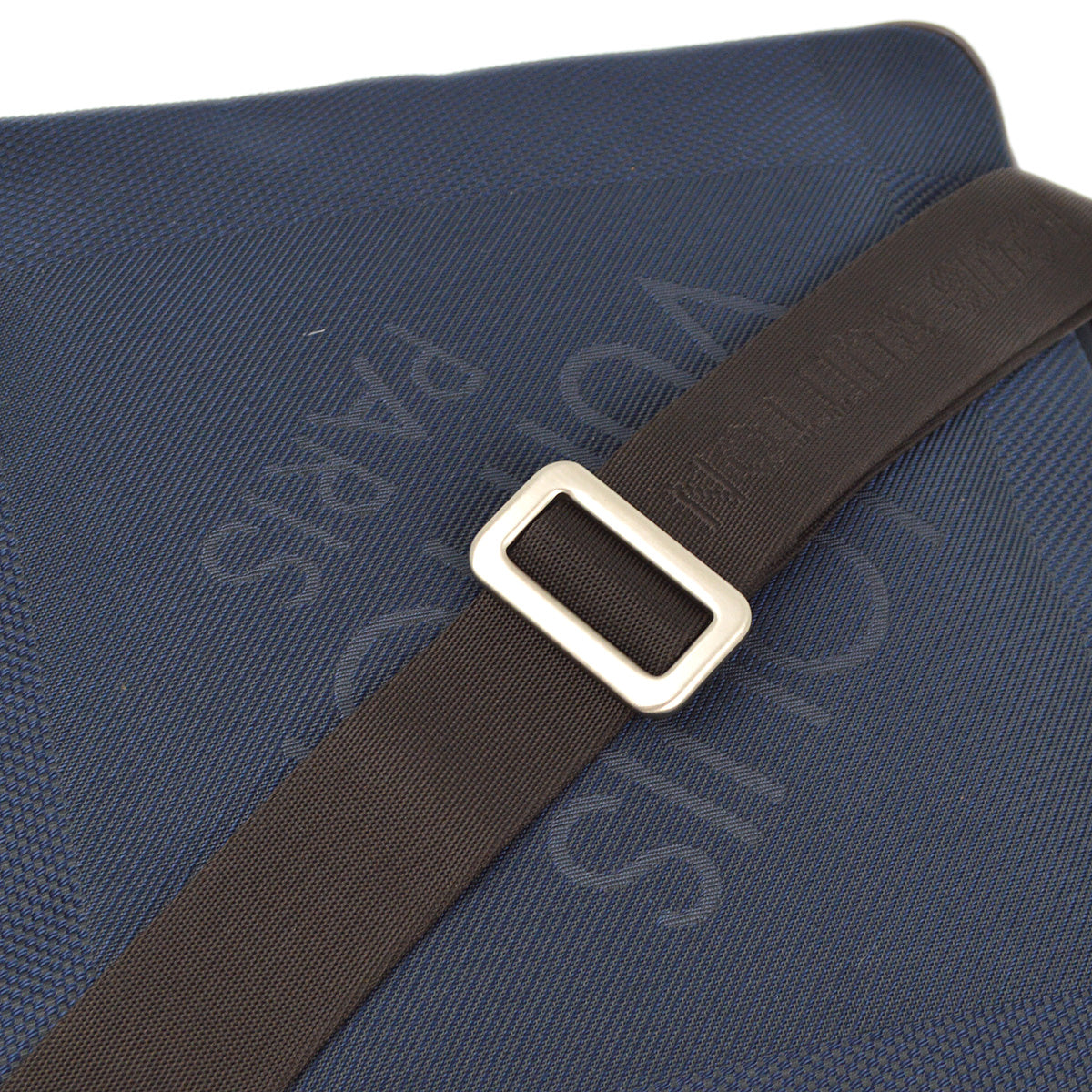 Louis Vuitton 2010 Blue Damier Pilot Shoulder Bag N41159