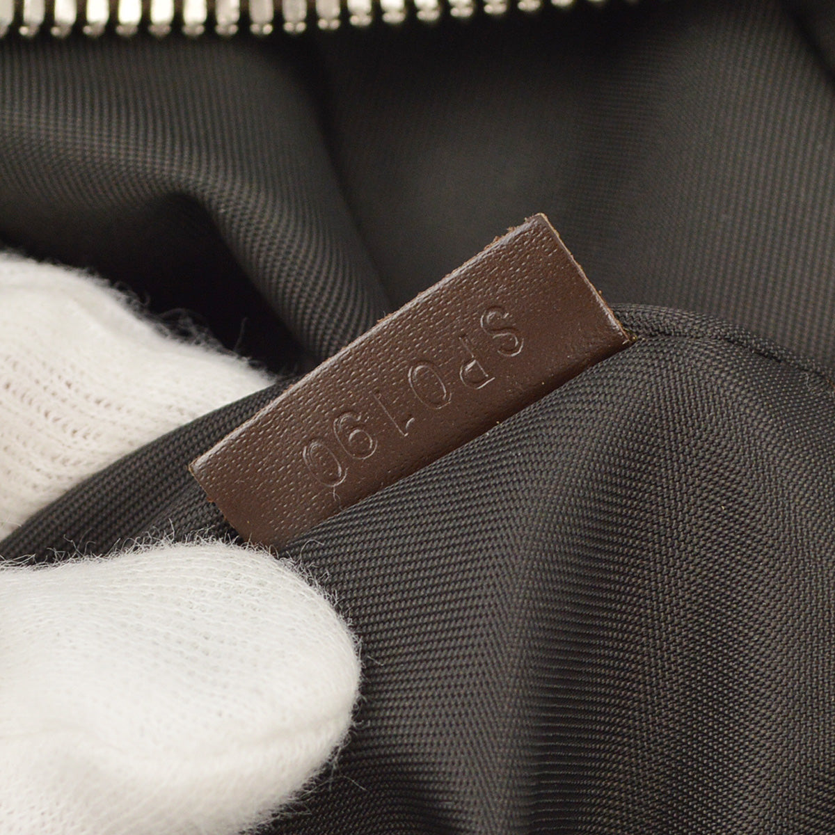 Louis Vuitton 2010 Blue Damier Pilot Shoulder Bag N41159