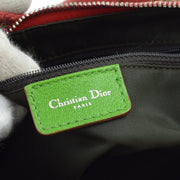 Christian Dior 2004 Rasta-Color Trotter Saddle Shoulder Bag