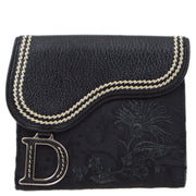 Christian Dior 2005 Black Trotter Wallet Purse