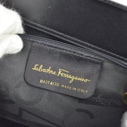 Salvatore Ferragamo Black Vara 2way Shoulder Handbag