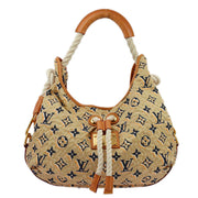 Louis Vuitton 2009 Beige Cruise Line Bulle MM Handbag M40236