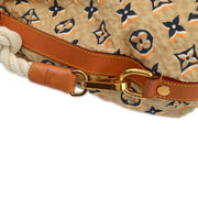 Louis Vuitton 2009 Beige Cruise Line Bulle MM Handbag M40236