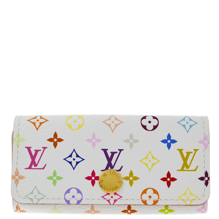 Louis Vuitton 2008 Monogram Multicolor Multicles 4 Key Case M60043 Small Good