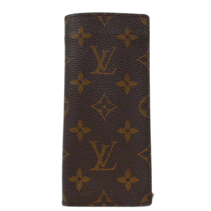 Louis Vuitton 1999 Monogram Etui lunette Simple Case M62962 Small Good