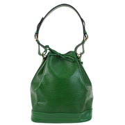 Louis Vuitton 1995 Green Epi Noe Drawstring Shoulder Bag M44004