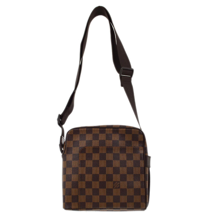 Louis Vuitton 2005 Damier Olaf PM Shoulder Bag N41442