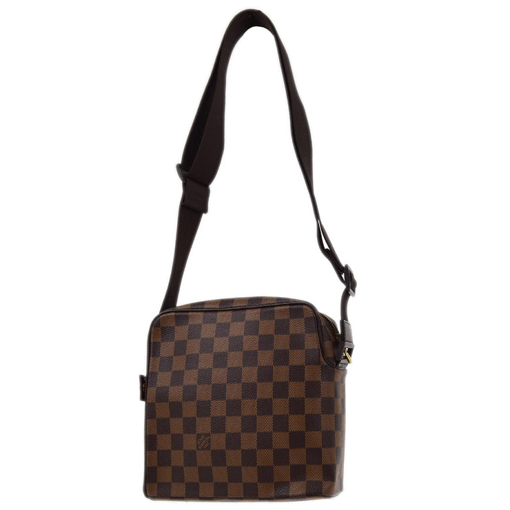 Louis Vuitton 2005 Damier Olaf PM Shoulder Bag N41442