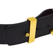 Chanel Belt Black 96A #80/32 Small Good