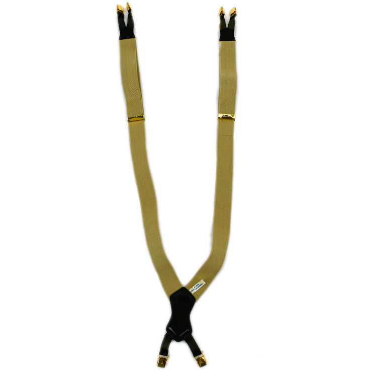 Chanel Suspenders Beige Small Good