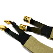 Chanel Suspenders Beige Small Good