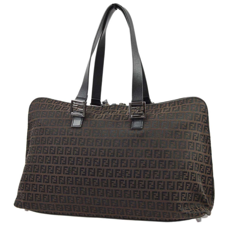 Fendi Brown Zucchino Handbag