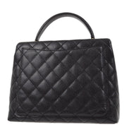 Chanel 2001-2003 Black Caviar Kelly Handbag