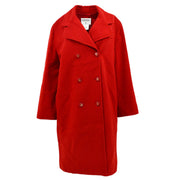 Chanel Coat Red 95A #42