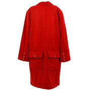 Chanel Coat Red 95A #42