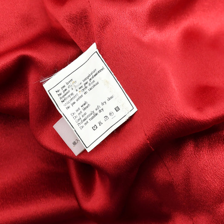 Chanel Coat Red 95A #42