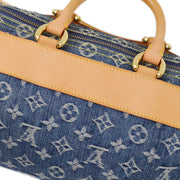 Louis Vuitton 2006 Blue Monogram Denim Neo Speedy Handbag M95019