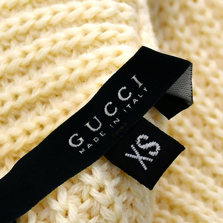 Gucci Sleeveless Sweater Ivory #XS