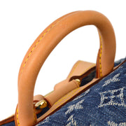 Louis Vuitton 2006 Blue Monogram Denim Sac a Dos GM Backpack M95056