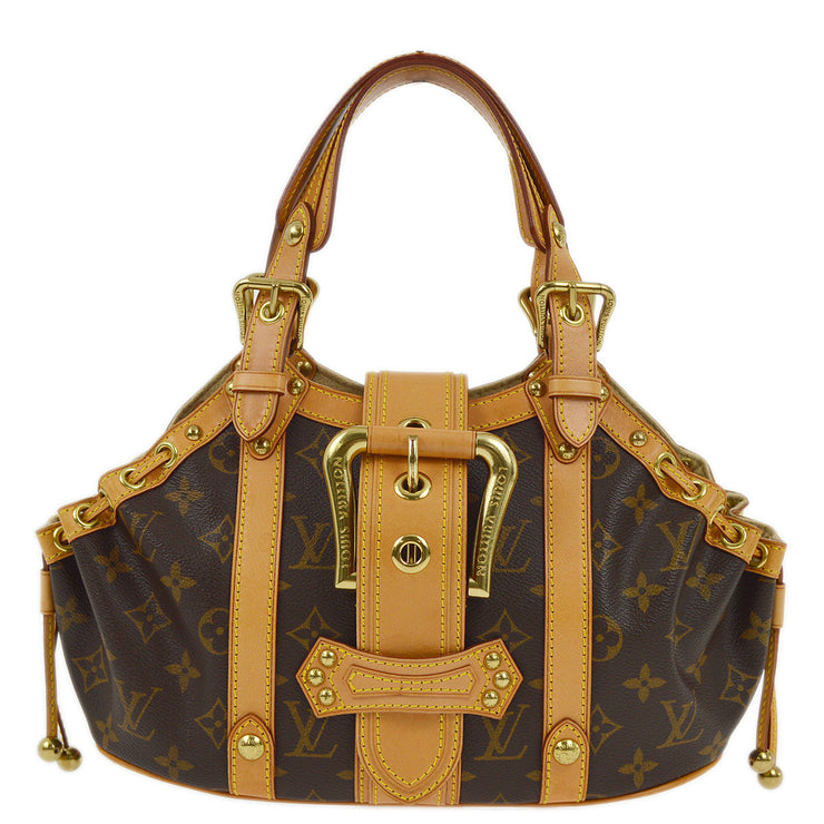 Louis Vuitton 2004 Monogram Theda GM Tote Handbag M92393