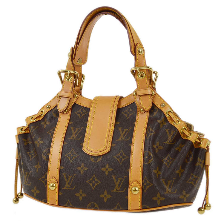 Louis Vuitton 2004 Monogram Theda GM Tote Handbag M92393