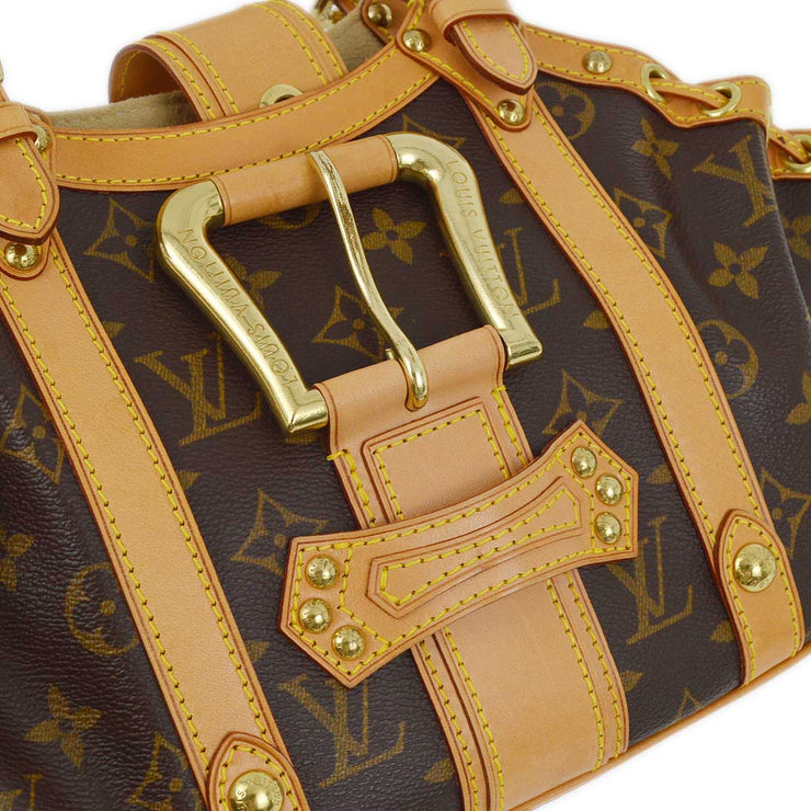 Louis Vuitton 2004 Monogram Theda GM Tote Handbag M92393