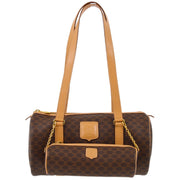 Celine Brown Macadam Handbag