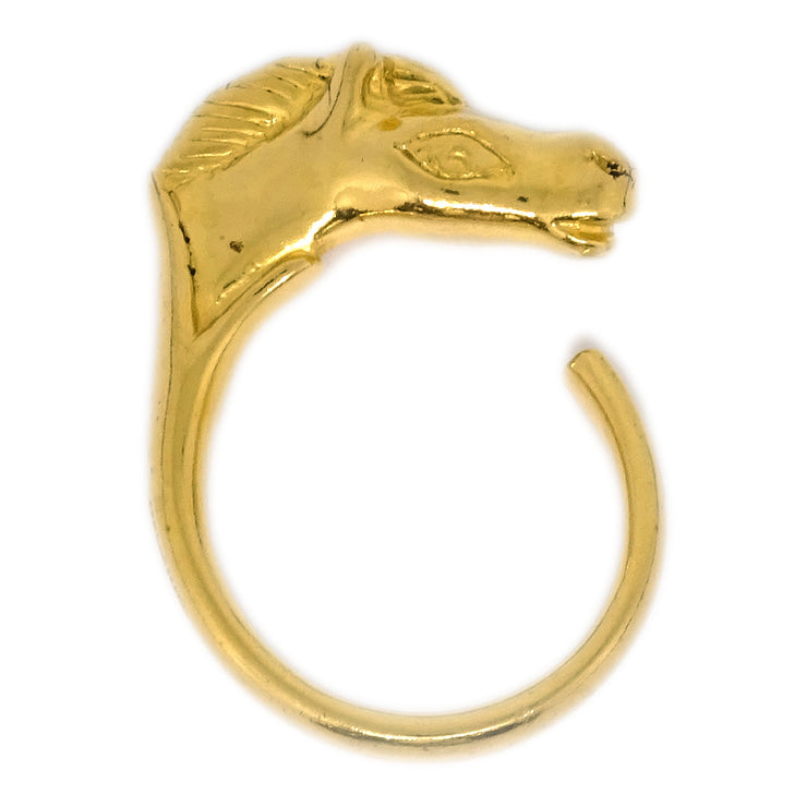 Hermes Horse Ring Gold #50 #10