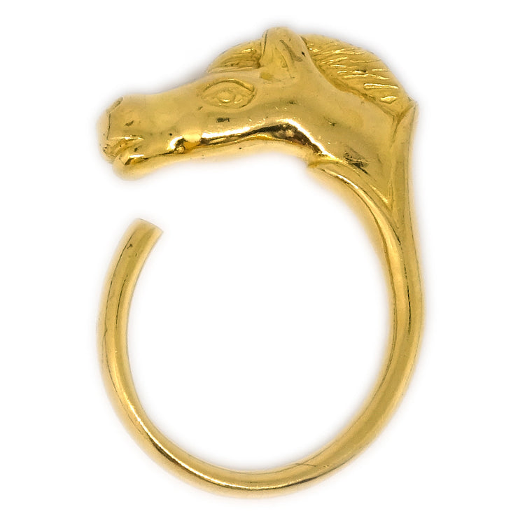 Hermes Horse Ring Gold #50 #10