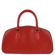 Louis Vuitton 1998 Red Epi Jasmin Handbag M52087