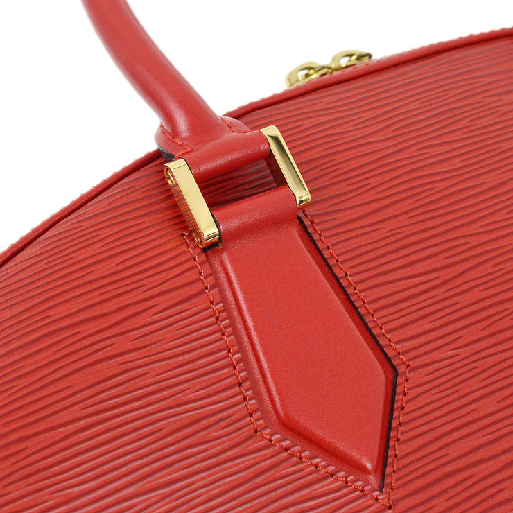 Louis Vuitton 1998 Red Epi Jasmin Handbag M52087