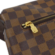 Louis Vuitton 2008 Damier Brooklyn MM Shoulder Bag N51211