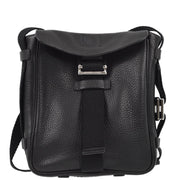 Hermes 2005 Black Taurillon Clemence Tibet PM Shoulder Bag