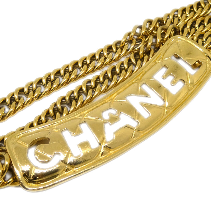 Chanel Gold Chain Belt Small Good