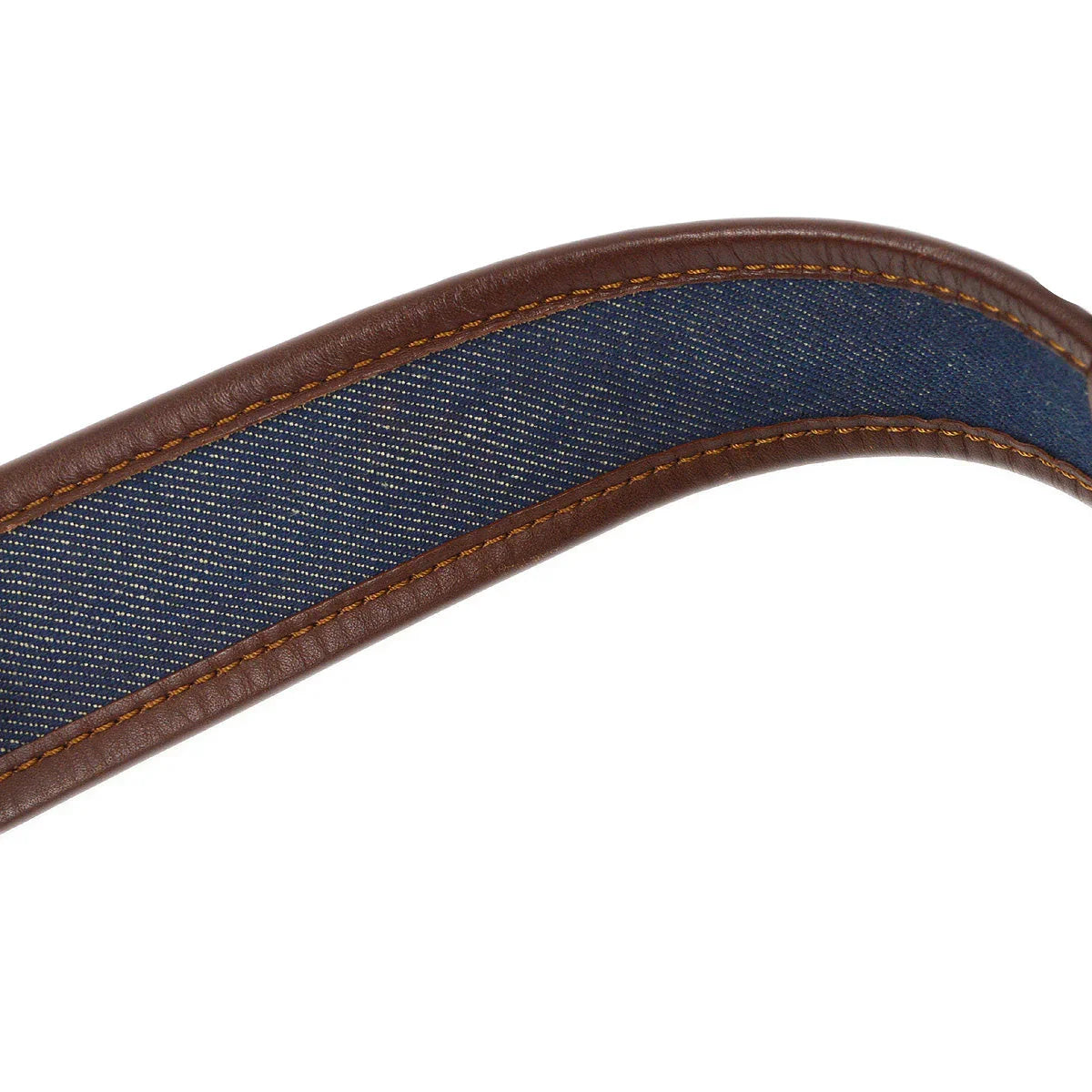 Celine Blue Denim Macadam Belt Bum Bag