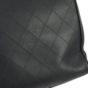 Chanel 1991-1994 Black Lambskin Supermodel Bicolore Shoulder Bag