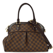 Louis Vuitton 2008 Damier Trevi PM 2way Shoulder Handbag N51997