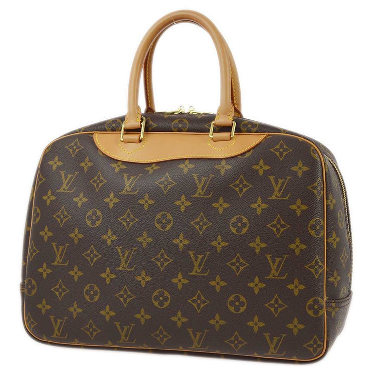 Louis Vuitton 2000 Monogram Deauville Bowling Vanity Handbag M47270