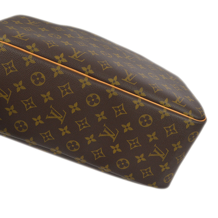 Louis Vuitton 2000 Monogram Deauville Bowling Vanity Handbag M47270