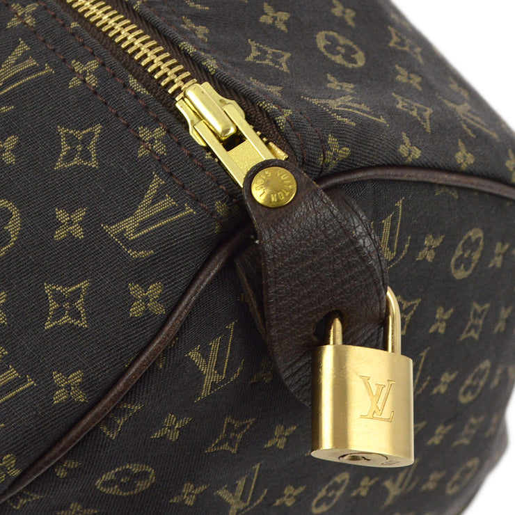 Louis Vuitton 2008 Brown Monogram Mini Lin Speedy 30 Handbag M95224