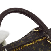 Louis Vuitton 2008 Brown Monogram Mini Lin Speedy 30 Handbag M95224