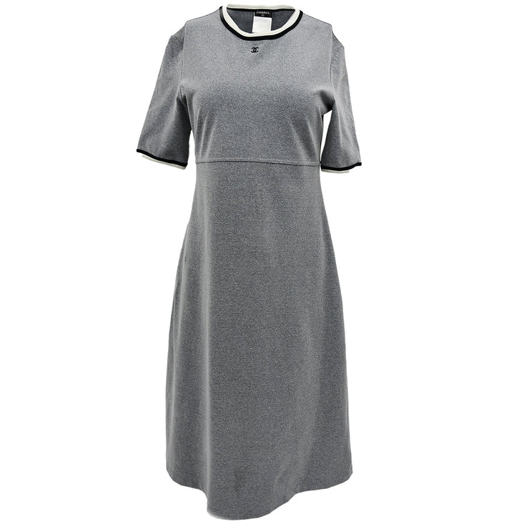 Chanel Dress Gray 98P #42